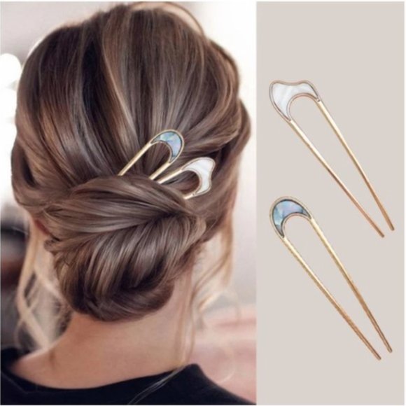 Accessories - 2 PC Set Japanese Minimalist Hairpin